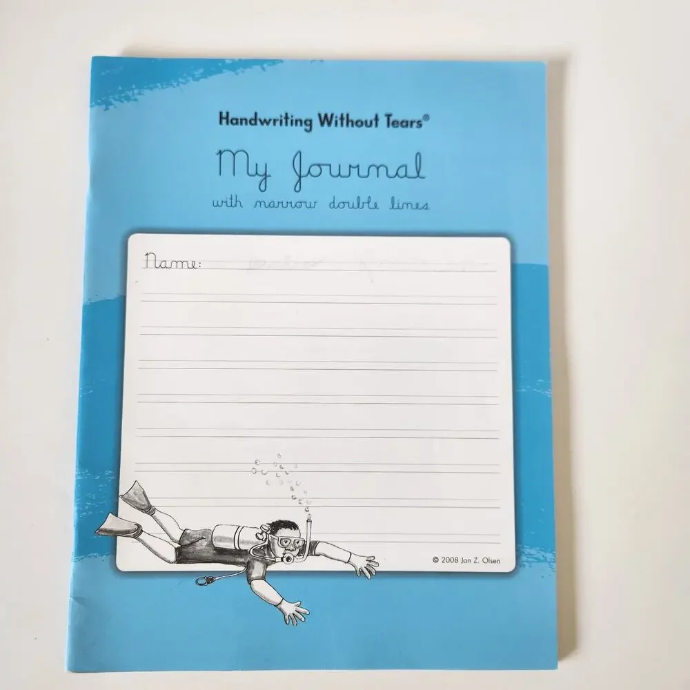Handwriting Without Tears Wide Double Line Loose Notebook Paper + My Journal